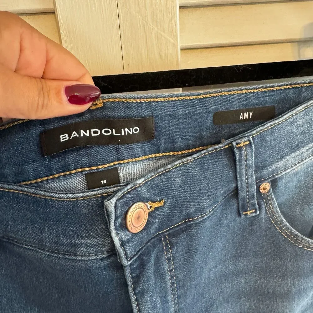 Plus Size Bandolino Amy‎ Skinny Jeans